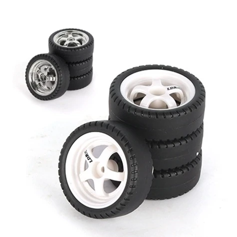 

4 шт. 33 мм радиоуправляемая шина для дрифта, колеса, жесткая шина 1/18