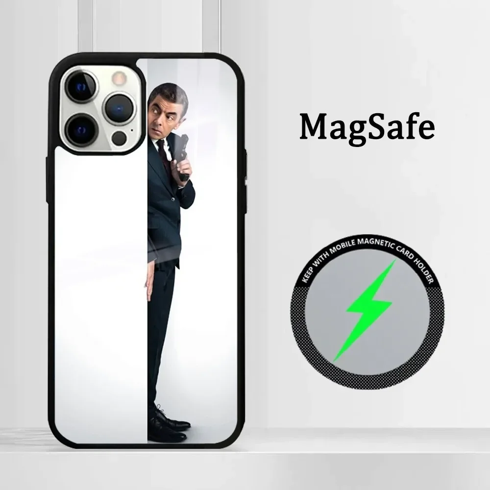 Классический Забавный зеркальный Магнитный чехол Pantomime для iPhone16 15 14 13 12 11 Pro Max Plus