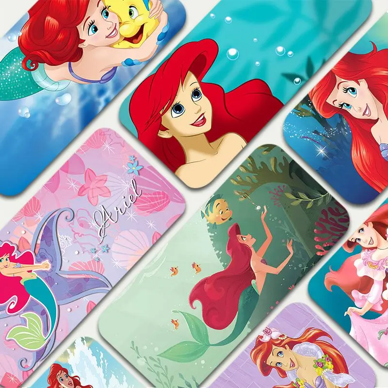 

Резиновый утолщенный коврик для мыши в стиле Disney, Русалка Ариэль, принцесса, размер XXL, коврик для игровой клавиатуры и ноутбука, Настольный ...