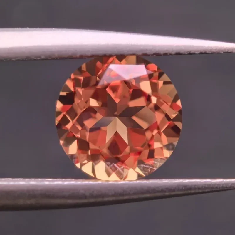 Синтетические оранжевые бусины для изготовления ювелирных изделий