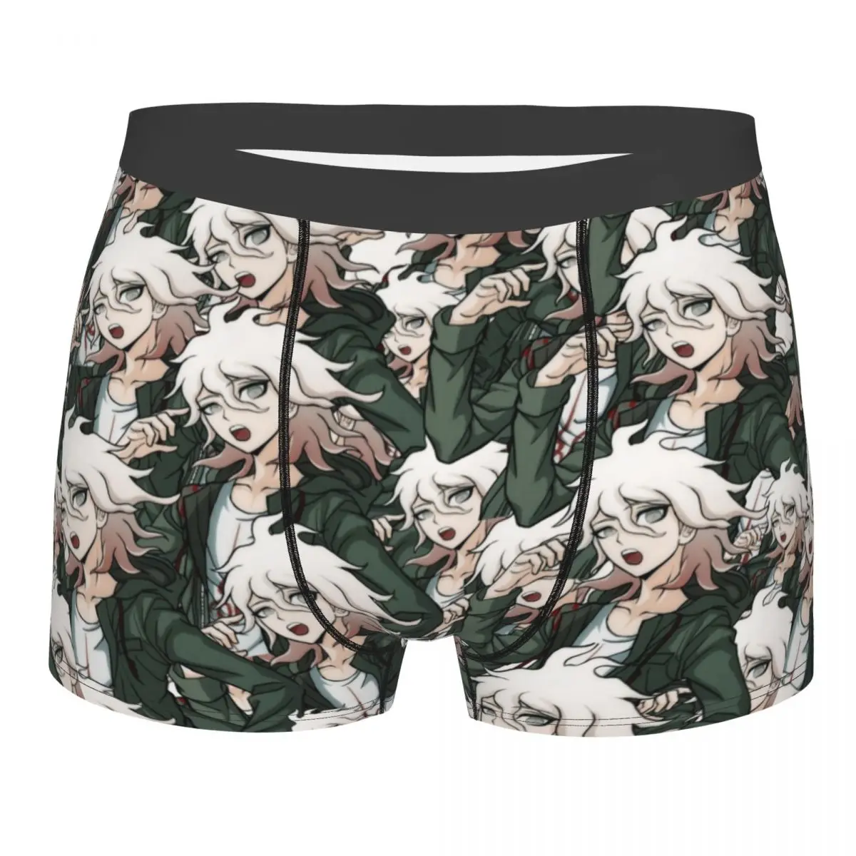 

Мужское нижнее белье Nagito Komaeda Voice Hope Danganronpa Manga Anime, трусы-боксеры, Мужские дышащие трусы размера плюс