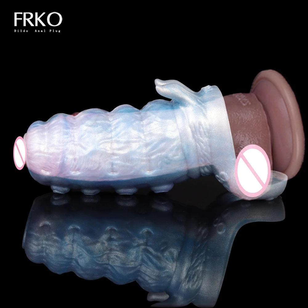 FRKO Water Sprite Octobull рукав для пениса монстр-чулок стимуляции точки G увеличение члена