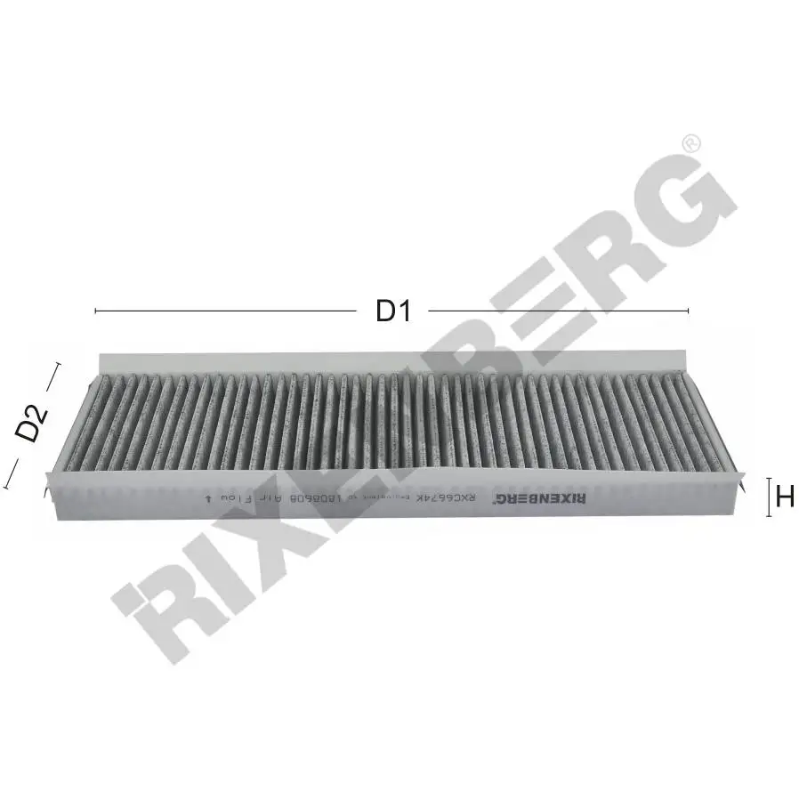 

CABIN FILTER FILTER FOR OPEL VECTRA B 1.6I- 1.7TDI- 1.8I- 2.0I- 2.2I- 2.5I (1996- 2002) (CARBONIDE)
