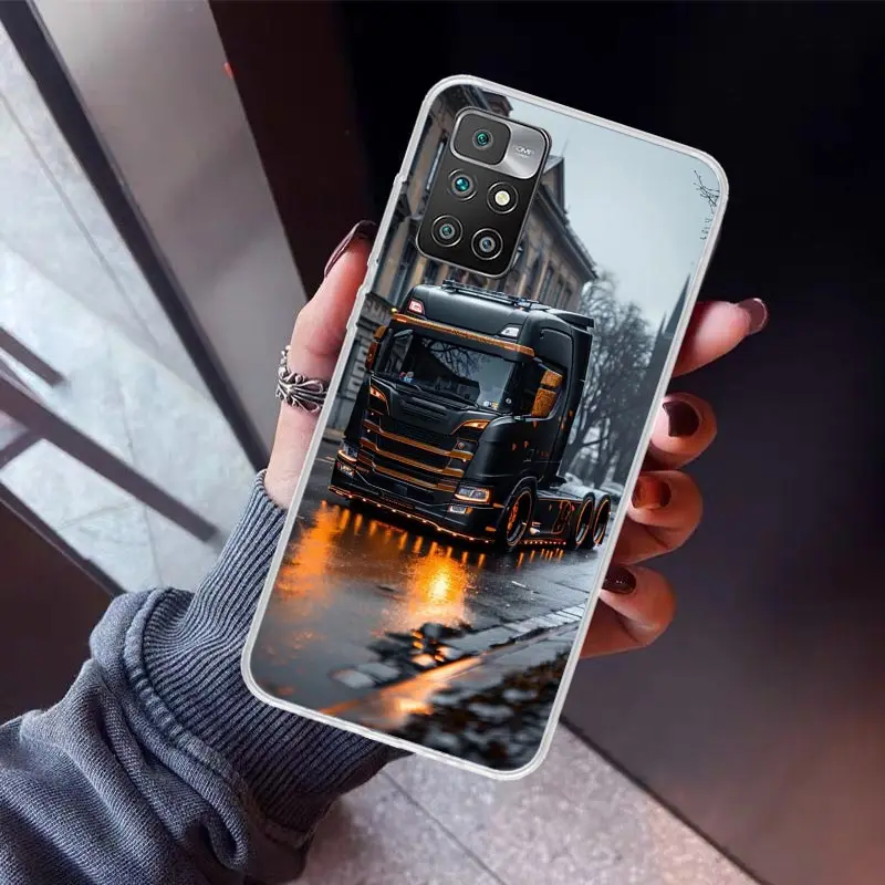 Фото Чехол для телефона Trucks SA-AB для Xiaomi Redmi Note 10 9 9S 8 8T 7 Pro Mi 15 Ultra 14 12T 11T 10T 9T 12 11 Lite с принтом №4