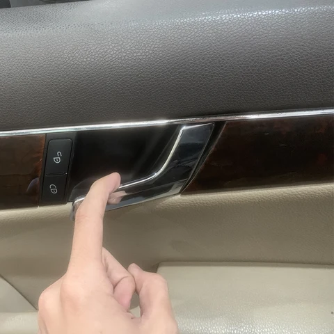 Внутренние дверные ручки открываются для Mercedes Benz X204 W204 GLK250 C Class C180 C200 C300 GLK 2008-2015, внутренняя ручка левая и правая