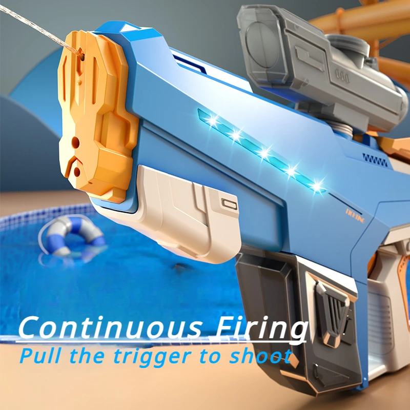 Электрический Водяной Пистолет Для Непрерывной Стрельбы Большая Емкость