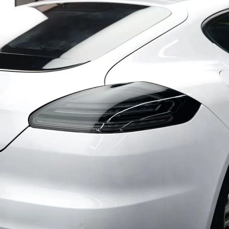 Фото Черные светодиодные задние фонари Smo-ked для Porsche Panamera 970.2 2014-2016, комплект задних фонарей в стиле GTS, замена. №4