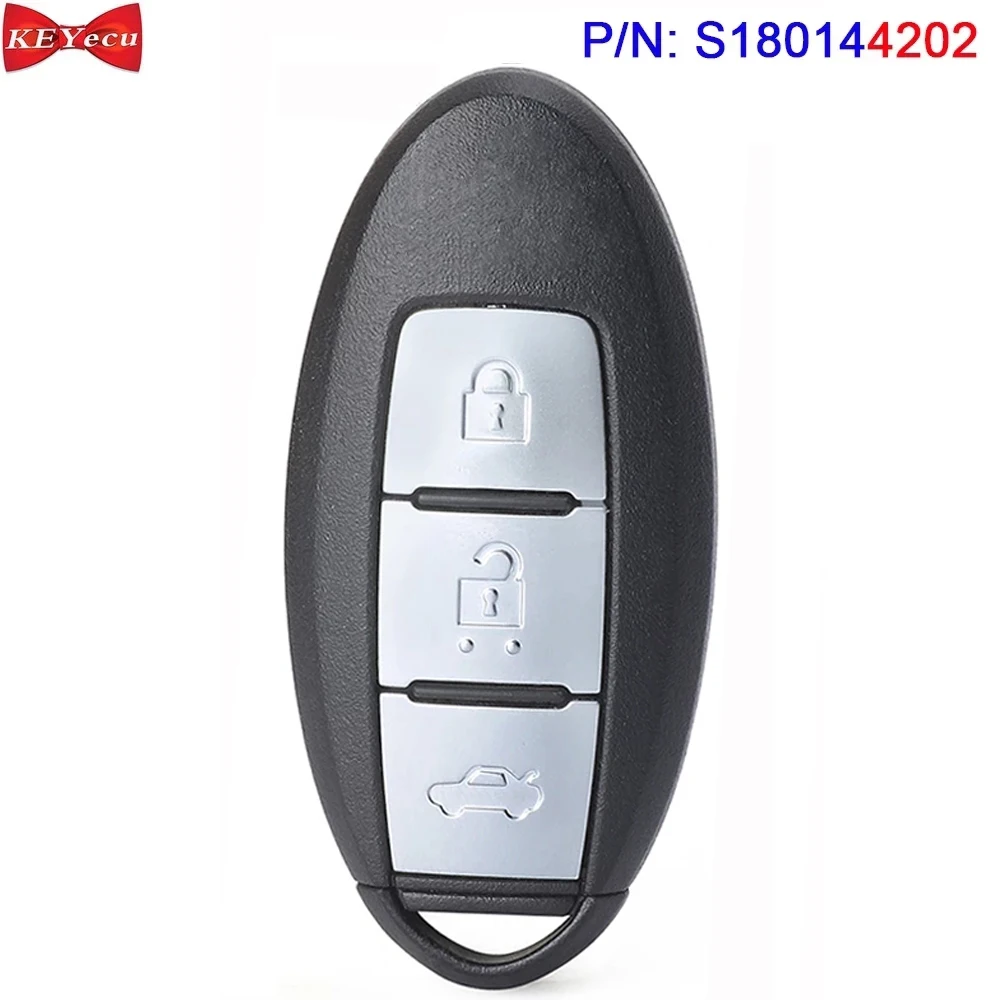 KEYECU S180144202 для Infiniti Q50 2013 2014 2015 2016 2017 2018 дистанционный ключ с чипом 4A 433 МГц |