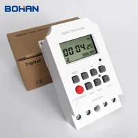 second control timer switch bell timer din rail 220vac 25a 316s programmable electronic timer for universal electric appliance
