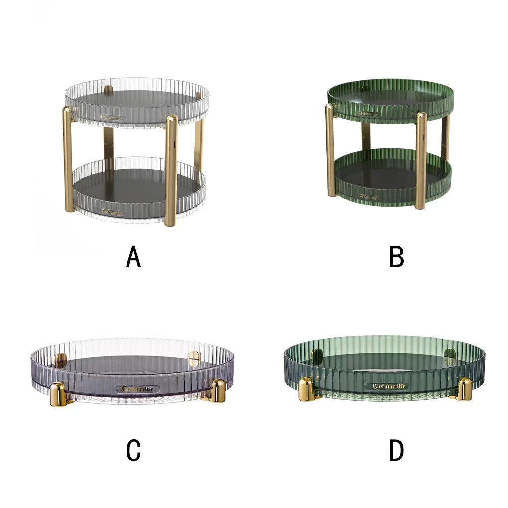 

Kitchen Gilded Rotating Storage Box Storage Home Strong Load-bearing Capacity Storage Home Kitchen Rack Storage