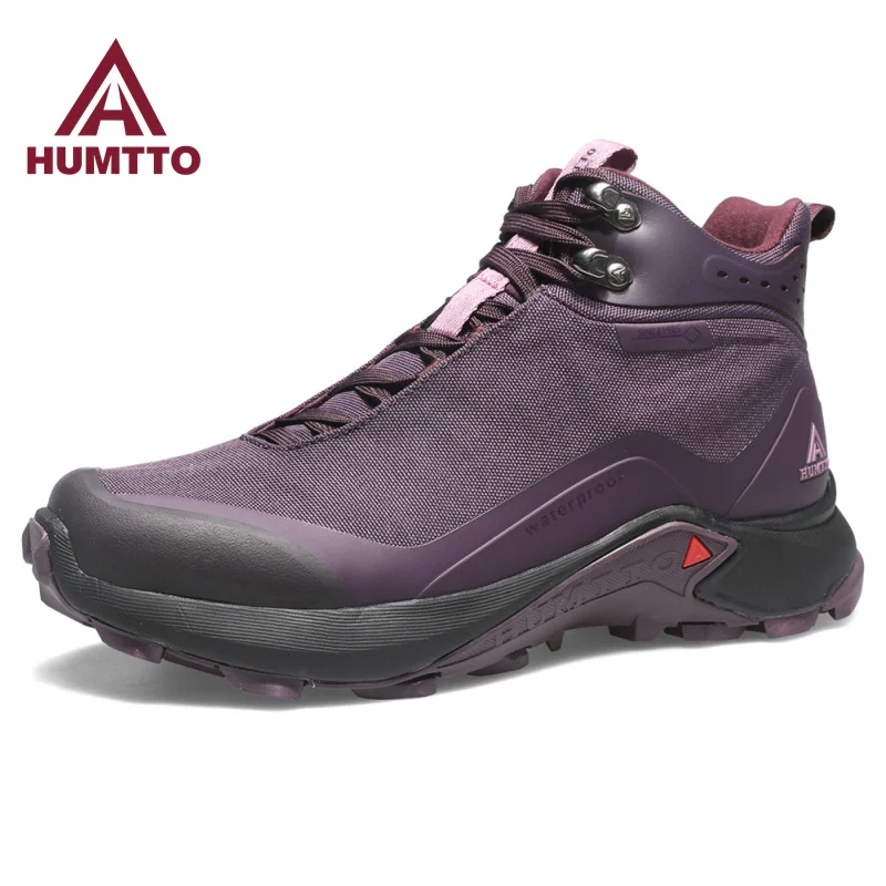 HUMTTO Hiking Shoes Women 2022 Winter Outdoor Sport Walking Tactical Safety Trekking Boots Womens Waterproof Sneakers for Woman