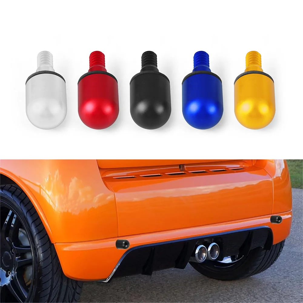 Круглые острые головки задний бампер для Benz SMART Fortwo W 451 W451 2008-2014 защита от