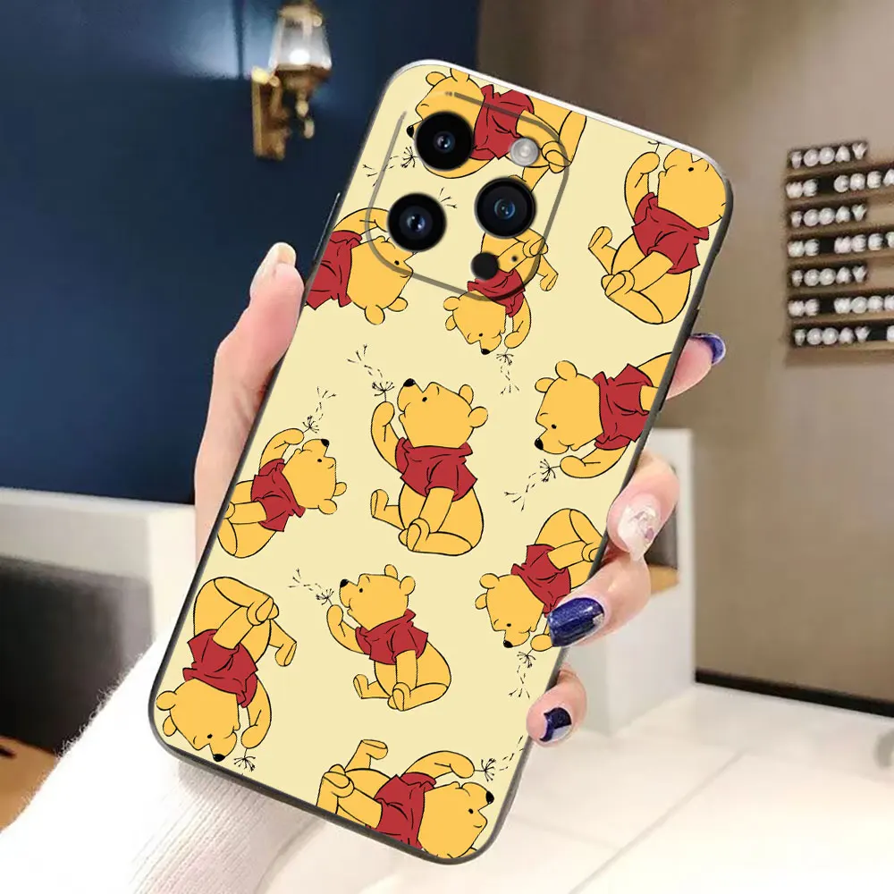 Чехол для телефона с изображением Винни-Пуха тигра поросенка iphone Apple 15 14 13 12 11 Pro XS