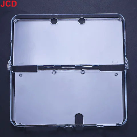 Пластиковый прозрачный кристаллический чехол JCD для 3DS 3DS XL/LL New 3DS New 3DS XL/LLConsole с защитной пленкой для экрана