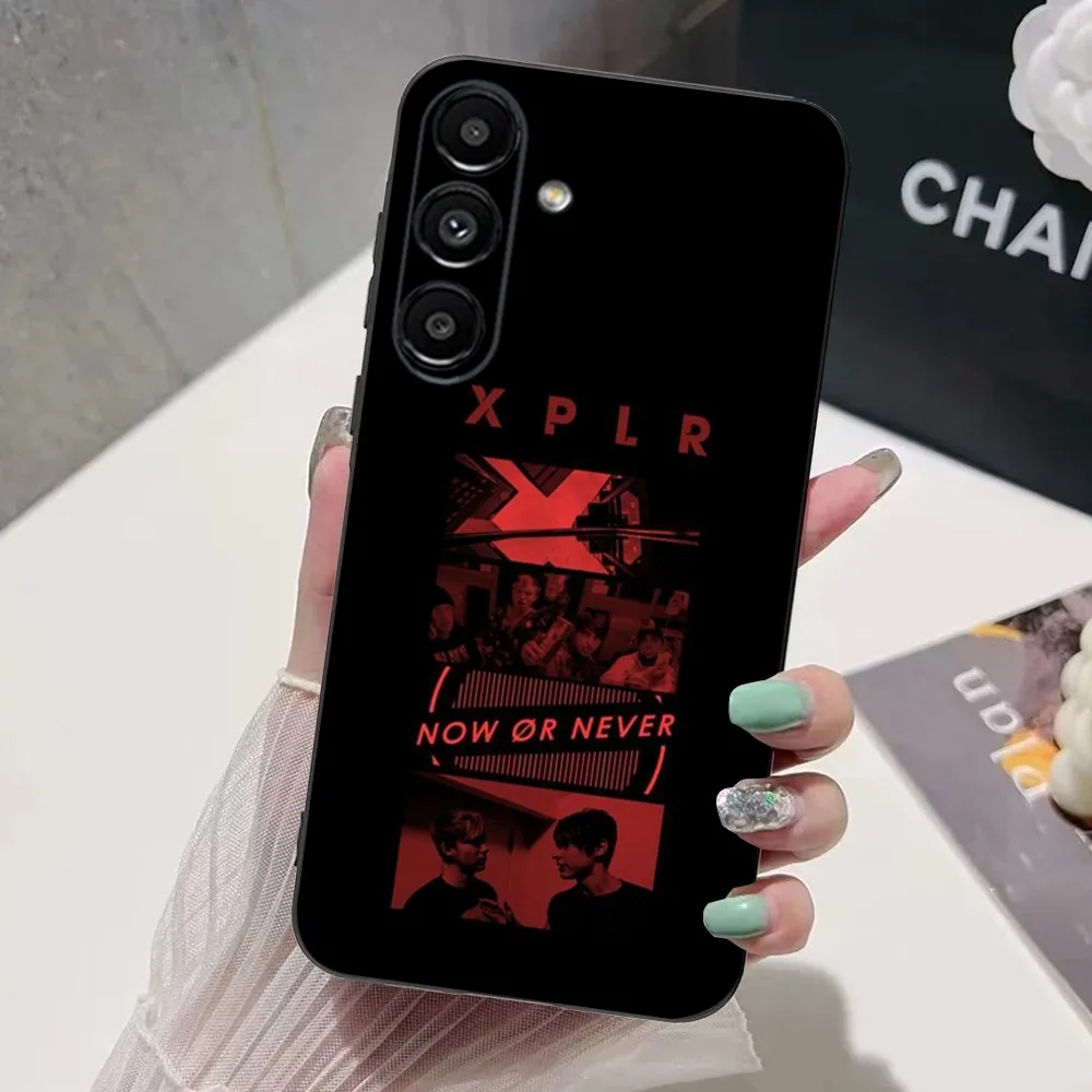 Чехол для телефона S-Sam и colby XPLR Samsung S24 S21 S22 S23 S30 Ultra S20 Plus Fe Lite Note 10 9 черный мягкий