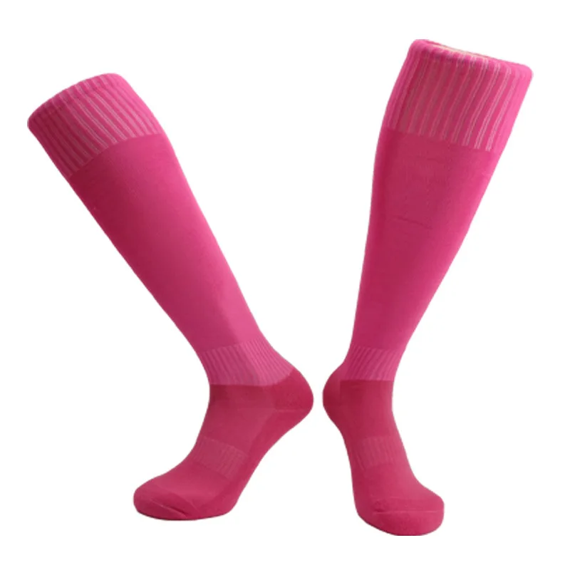 Non slip men's socks, adult and children's competition training socks, breathable and non slip long tube football socks
