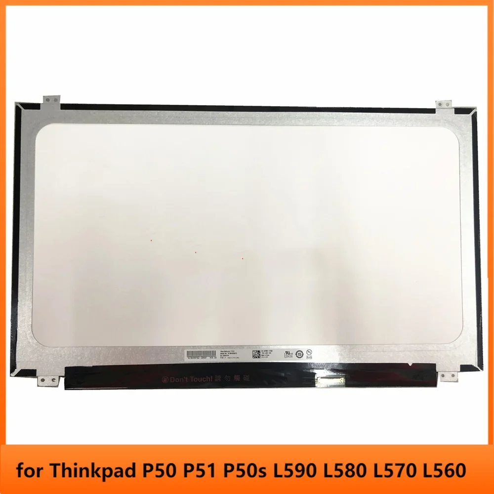 15 6-дюймовый ЖК-экран для ноутбука Thinkpad P50 P51 P50s L590 L580 L570 L560 тонкая матрица 30