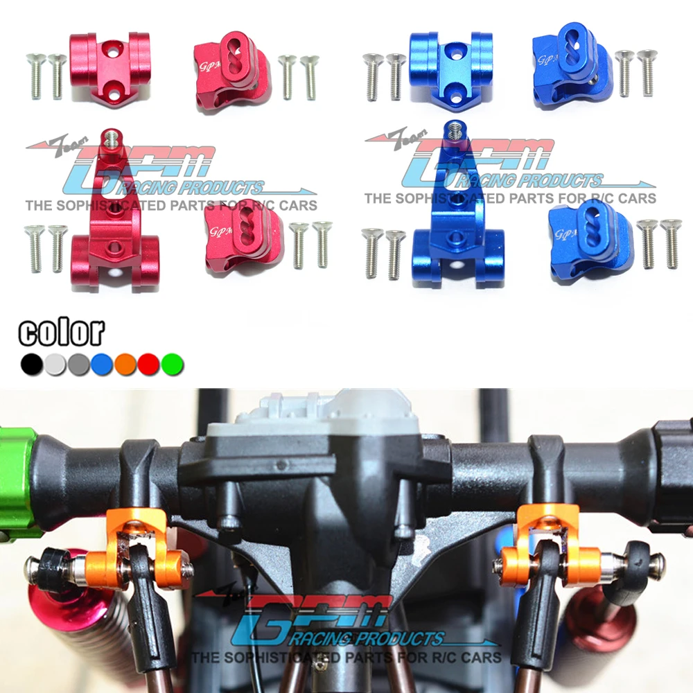 

GPM TRAXXAS 1/10 TRX4 BRONCO G500 TRX6 G63 металлический передний/задний каркас галстук стержень фиксированная ось сиденья комплект крепления подвеска звень...