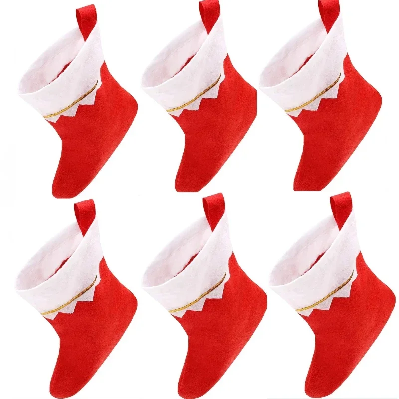 

Рождественские носки Флизелин 6 шт.