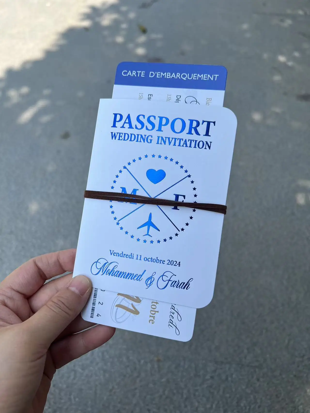 30/50 шт. свадебное приглашение на свадьбу крещение посадочный пропуск паспорт