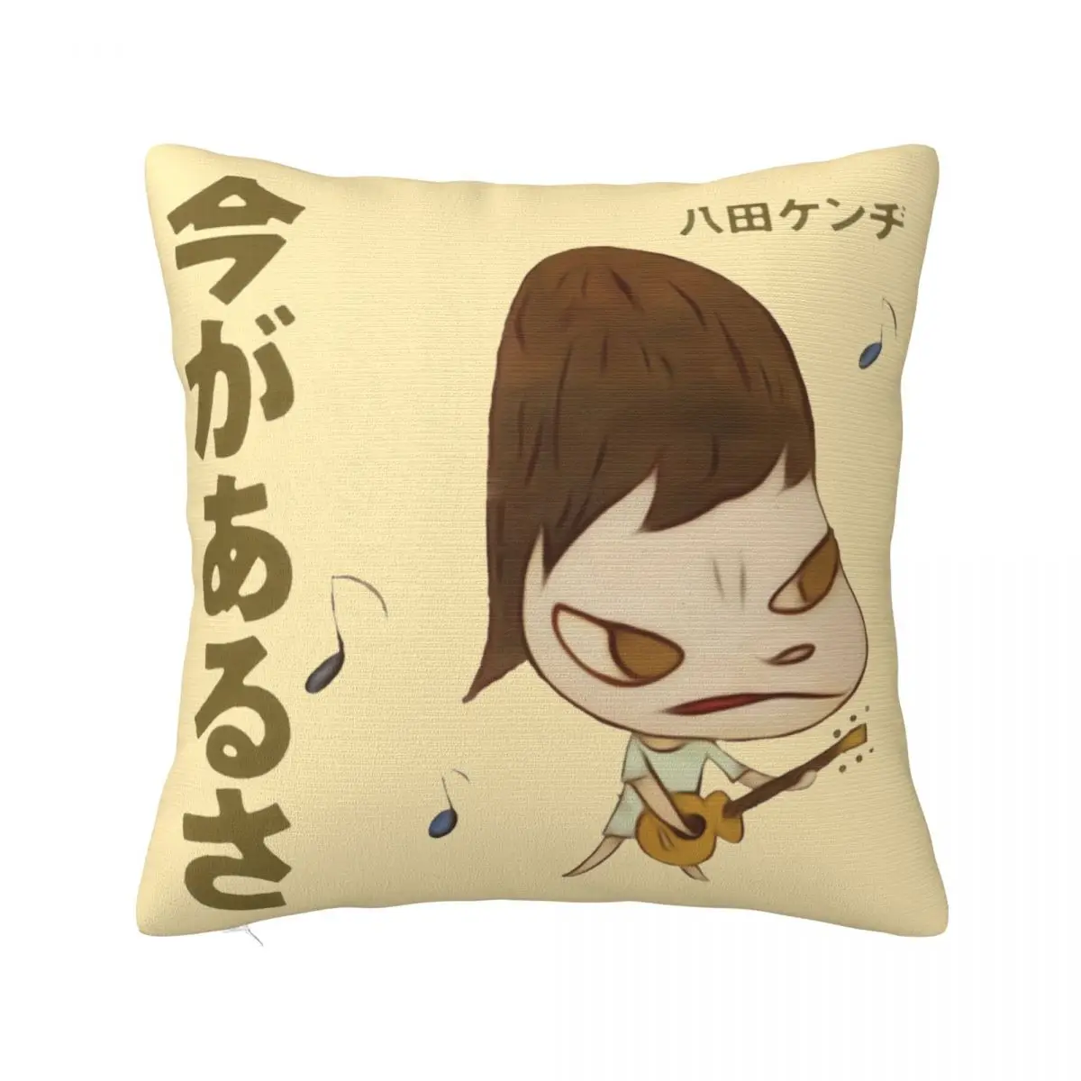 

Decorative Pillowcase Yoshitomo Nara Guitar Merch Sofa Pillow Case Cover Square Multi-Size Dropshipping