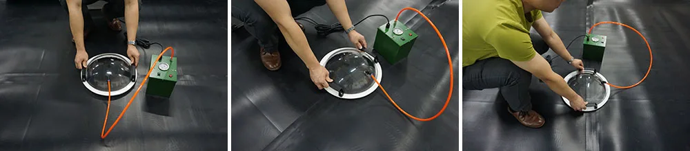 SWT-NS003 тестер утечки вакуумный геомембрана