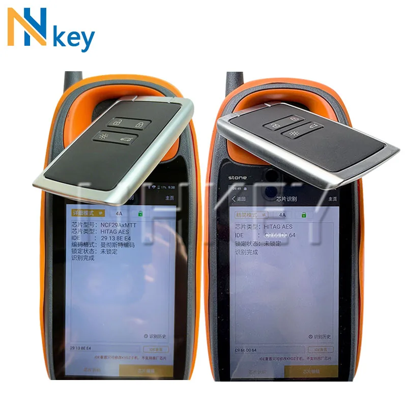 Фото NH KEY FCCID:KR5IK4CH-01 для Megane 4, Talisman, Kadjar, Espace 5, Clio 5, Zoe 2, Koleos, Captur, Scenic, 433 МГц, чип 4A, NCF29A1M/NCF7953M №3