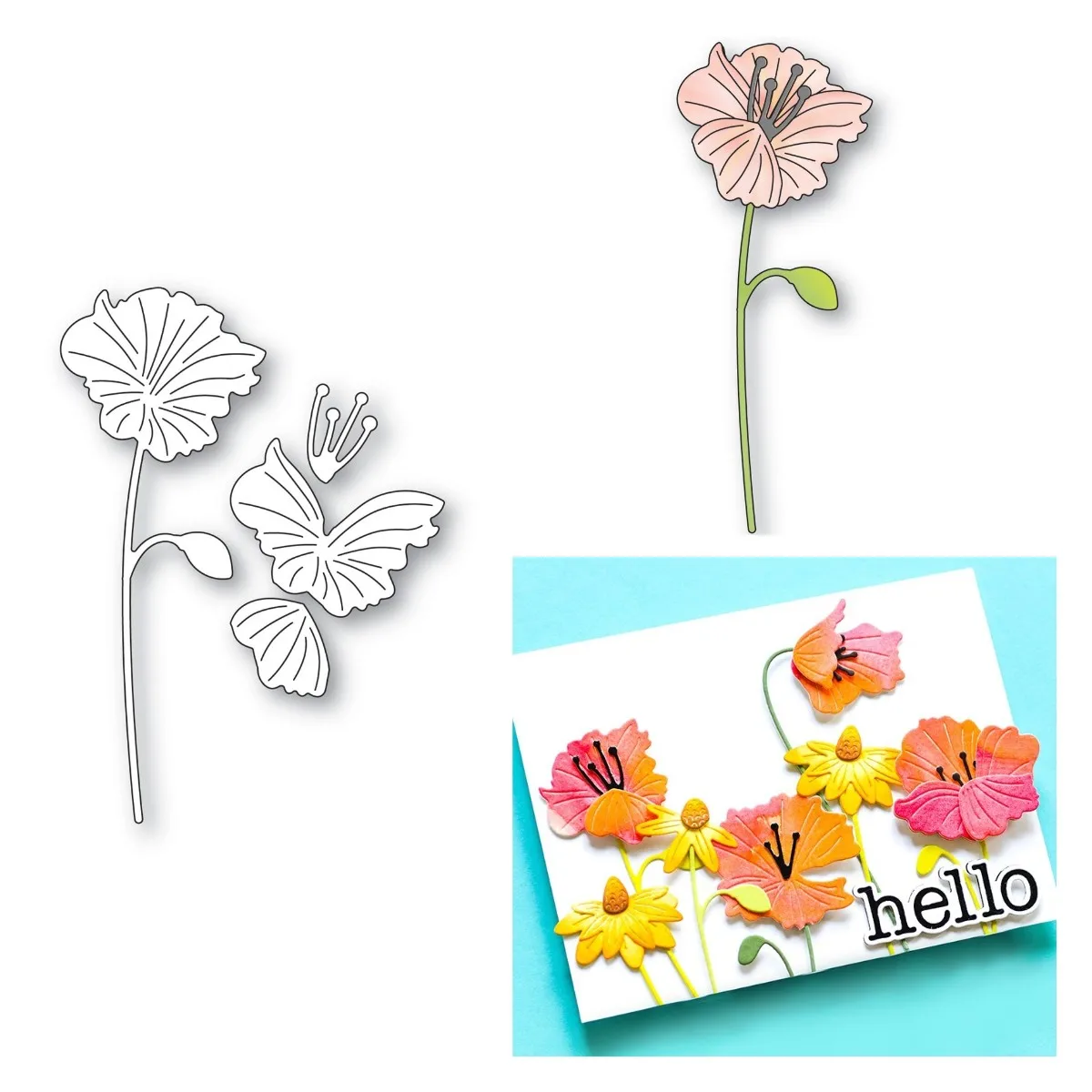 

Сладкий Маковый стебель, металлические Вырубные штампы, рельефное тиснение, создание бумаги, поздравительная открытка, шаблон «сделай сам»...