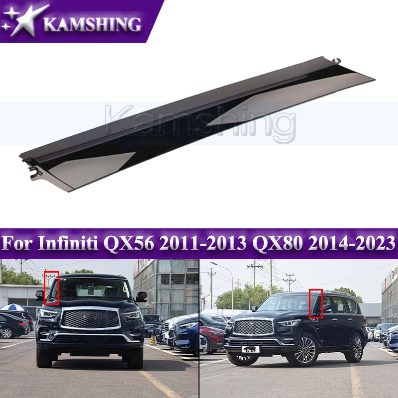 

Отделка переднего лобового стекла для Infiniti QX56 2011-2013 для QX80 2014-2023 A