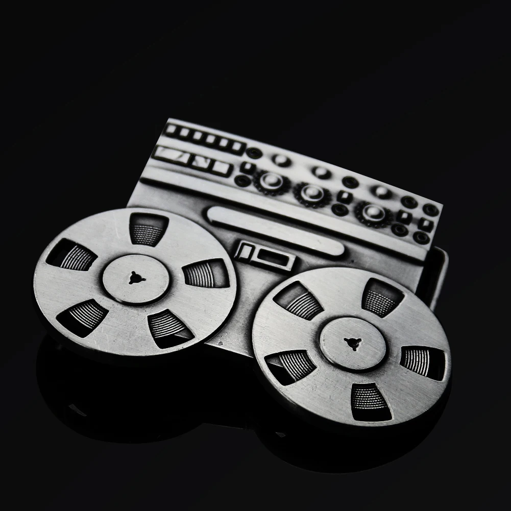 Disc Jockey Buckle Electronic Music Festival Hip-hop Party Disco Beer Bar Cowboy Concert Leather Craft Strap Man Jeans Accessory