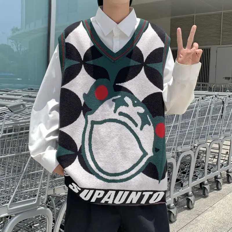 Мужская одежда модная винтажная уличная в стиле Харадзюку Y2K эстетический