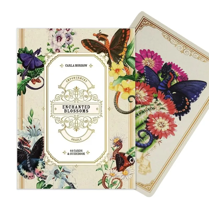 

Enchanted Blossoms Oracle Deck: Floral Tarot Cards for Spiritual Guidance, Divination & Personal Insight - Unique Gift Idea