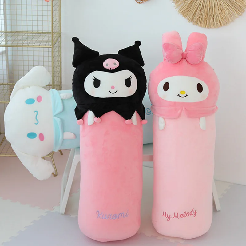 

Sanrio Cartoon Cylindrical Long Pillow Cute Melody Jade Gui Dog Girl Sleeping Legged Pillow Bed Head Pillow Cushion Pillow