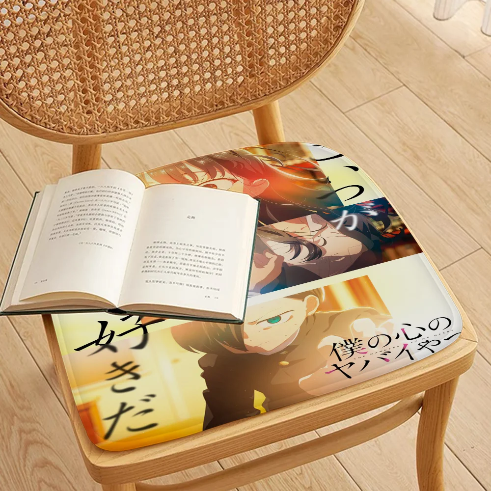 Многоцветная Квадратная Подушка В Стиле Аниме Невеконы Моем Сердце Нескользящая