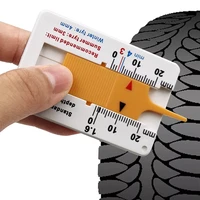 car wheel tire depth gauge 0 20mm tyre tread depthometer depth indicator gauge gage motorcycle trailer van measure tool txtb1