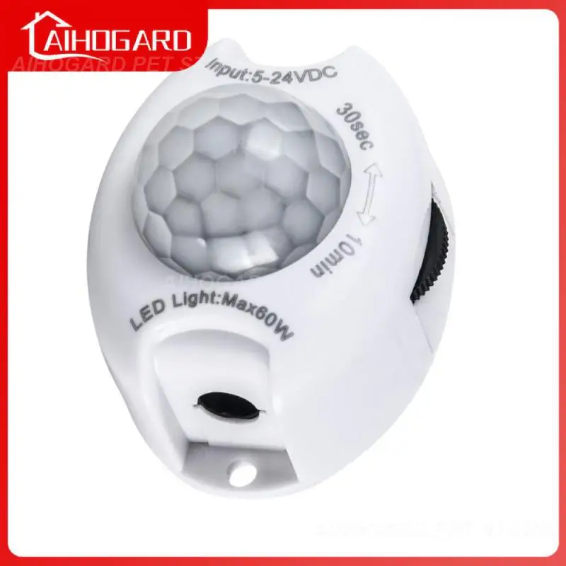 

Dc 5v 12v Pir Motion Sensor Activated Timer Automatic Night Lights Human Body Induction Controller Movement Detector Mini Timer