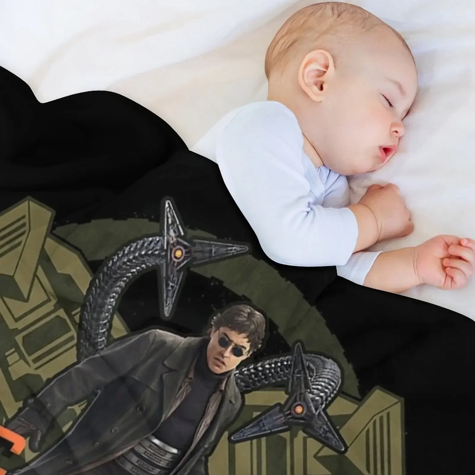 Человек-паук No.Way.Home Doc Ock Tentacless плакат пледы пушистые одеяла для пикника