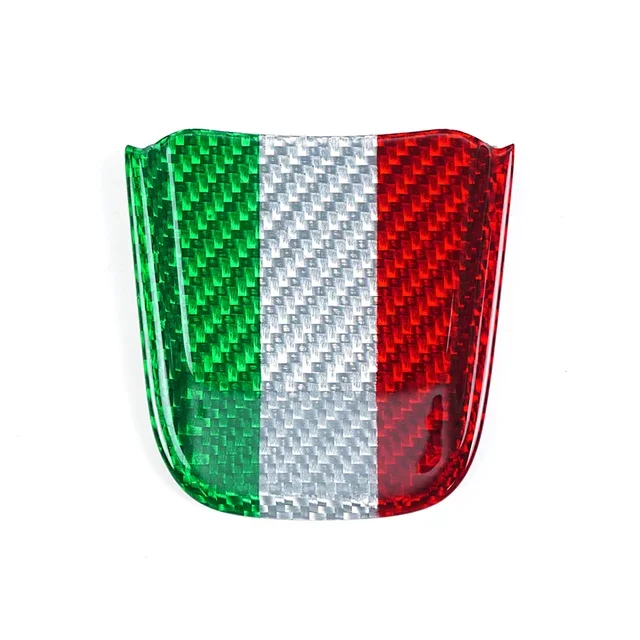 

Настоящее твердое углеродное волокно для Fiat 500 Abarth 595 2020 2021 2022 2023 аксессуары углеродное Автомобильное рулевое колесо Нижняя отделка наклейка