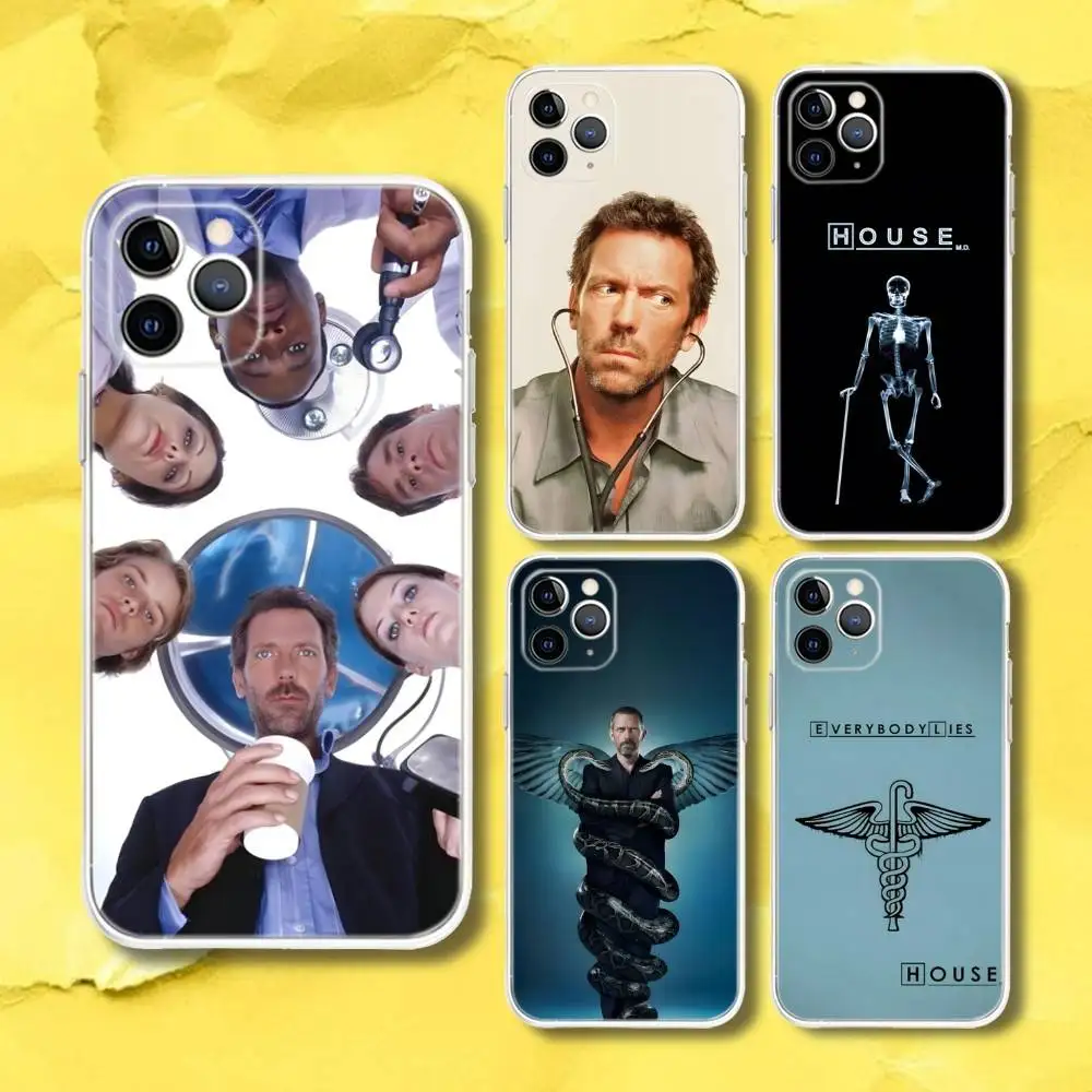 Фото Чехол для телефона Dr. Gregory H-House Md для iPhone 17, 16e, 16, 15, 14, 13, 12, 11 Mini Pro Max X, XR, XS MAX, 8, 7 Air Plus, прозрачный, мягкий №1