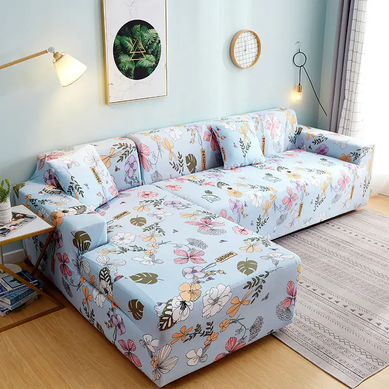 

Colorful elegant Sofa cover elastic anti-skid couch covers for sofas couches for living room dustproof home decor settee covers