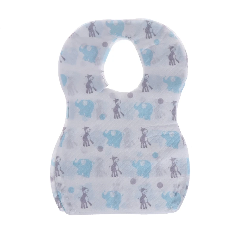 

20 Count Disposable Baby Bibs Easy to Use for Feeding Traveling Picnic