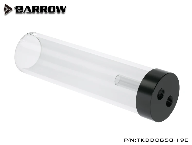 Фото Водяной охлаждающий насос BARROW DDC/TKDDCG50, Модифицированная прозрачная верхняя крышка расширенного резервуара для воды в сборе, резервуар TKDDCG50 №4