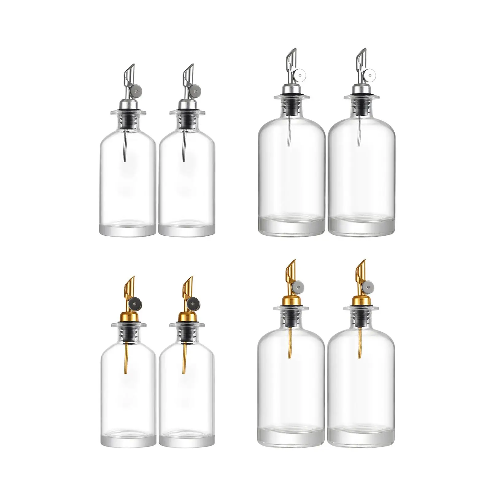Holder Dispenser Automatic Portable Leakproof Olive Oil Disp