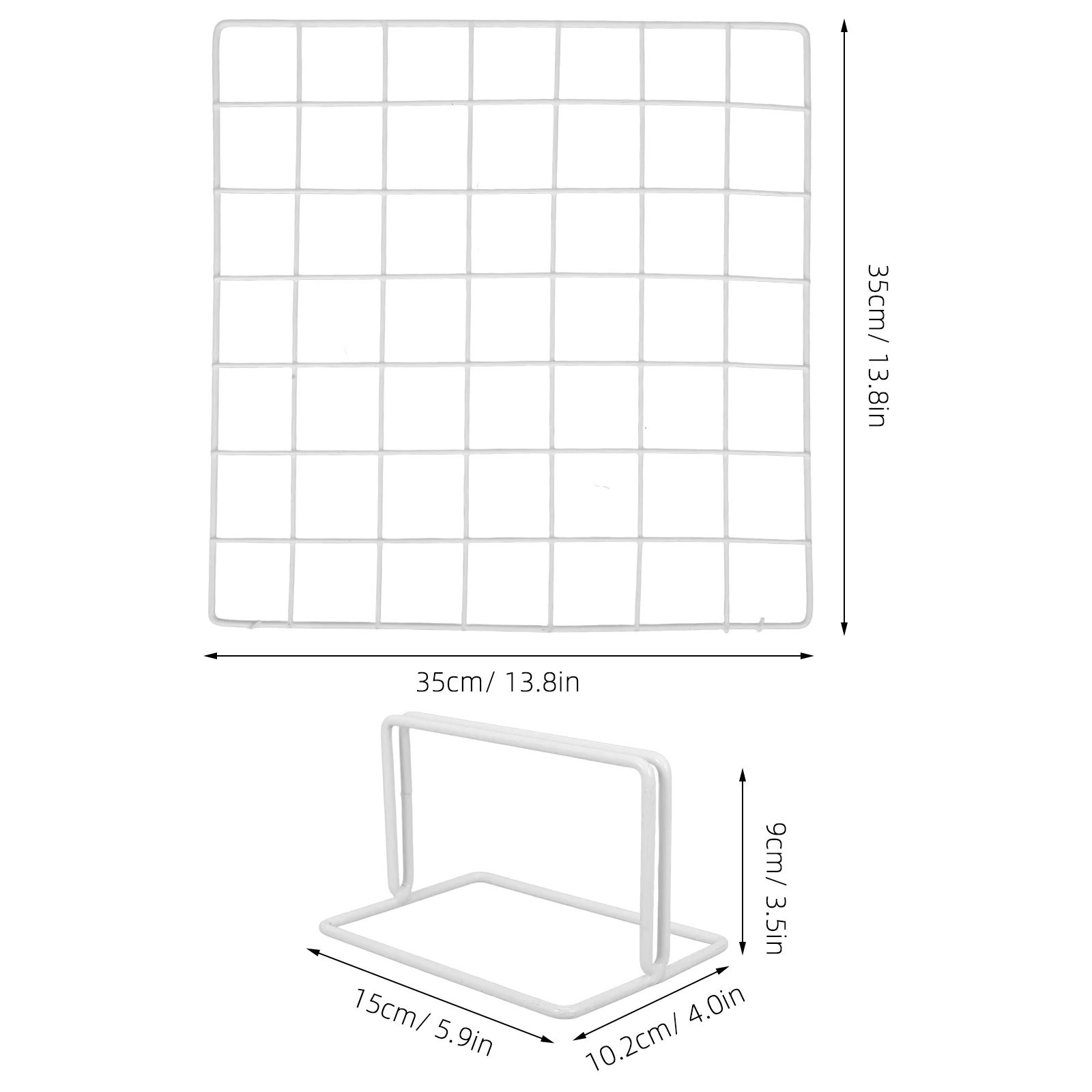 Сетка-подставка стойка полка вертикальная настольный держатель железные