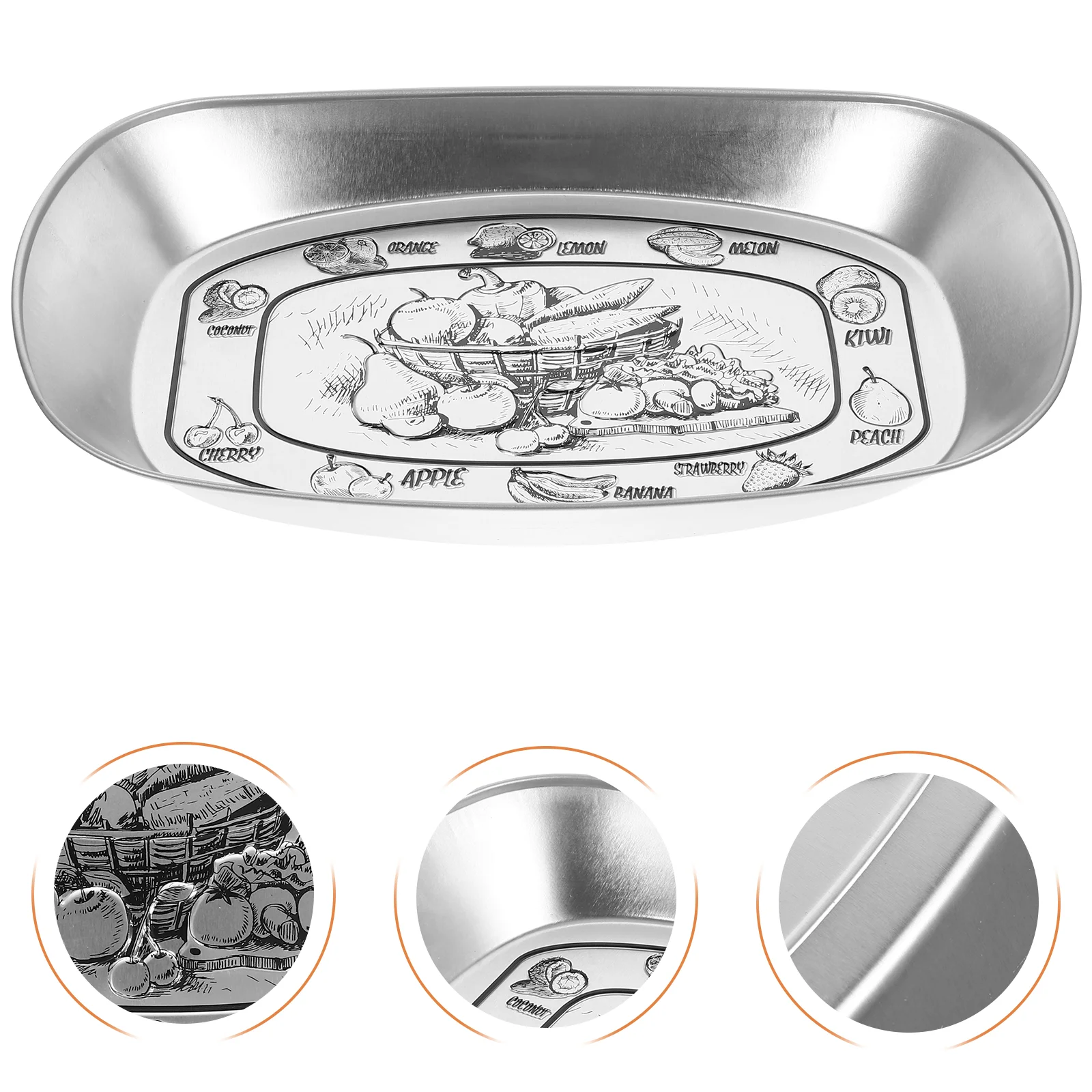 

Tray Vintage Storage Plate Lunch Plates Pasta Containers Washing Strainer Cutlery Basket Cake Dessert Camping Snack Holder