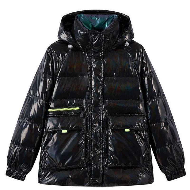 2022 Wash Free Wash for Women Warm Quilted Bubble Padded Hood Coat with Pocket Women Puffer Jacket Winter New Waterproof Coats