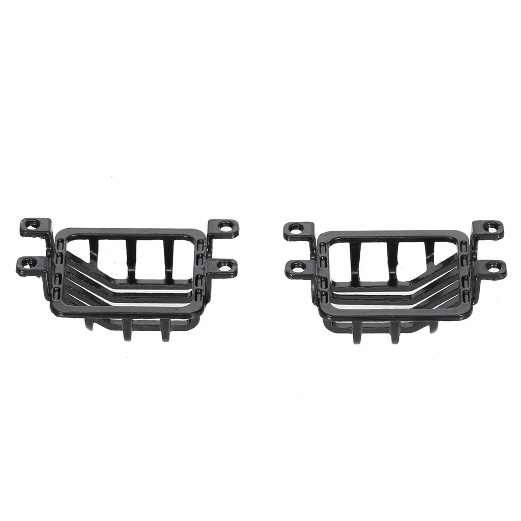 A pair Metal Front Rear Light Cover Protective Shell for 1:10 RC Crawler Trxs TRX4 G500 TRX6 G63 Upgrade Parts