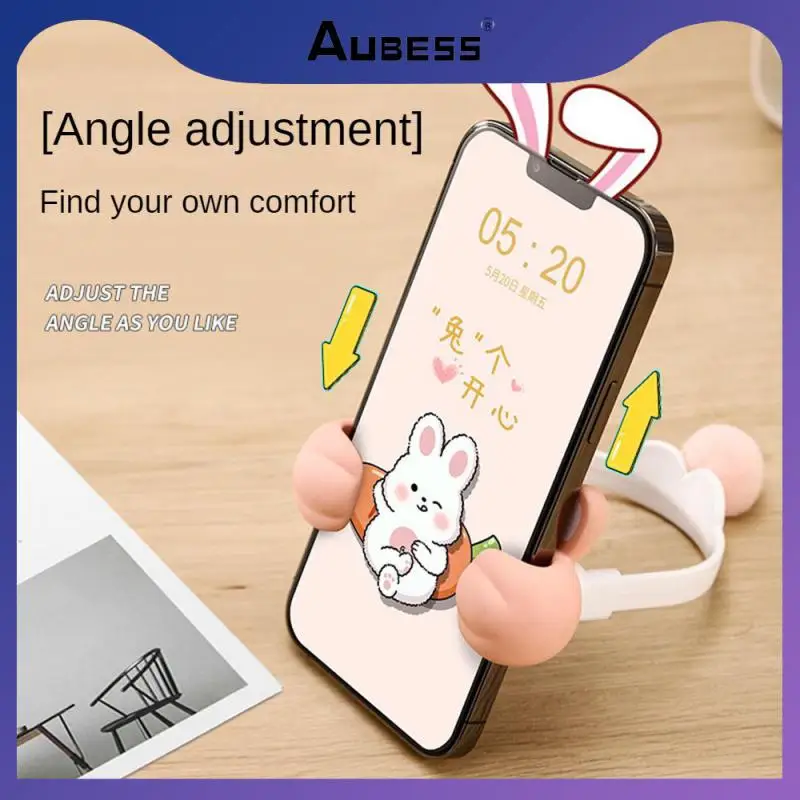 

Cute Cartoon Compact Design Product Size 140x85 × 50mm Bracket Meet A Variety Of Drama Chasing Postures Prevent Slipping Regular