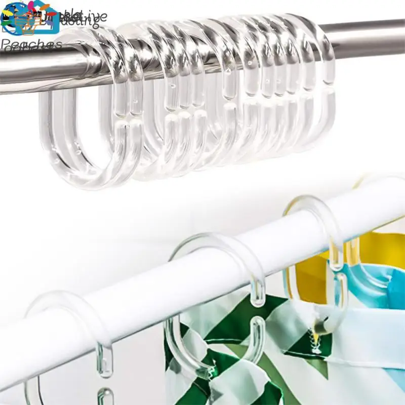 

Distorted At Will Hanging Ring Easy To Install Bathroom Hook Easy To Disassemble Universal Size Rail Hook Household Products