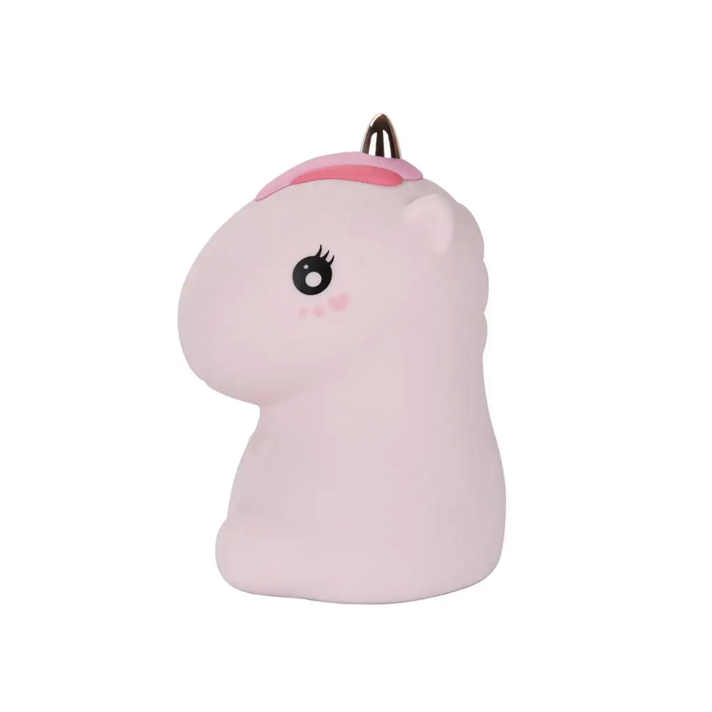 

Cute Doodle Unicorn Night Light Bedside Bedroom Table Lamp Colorful Night Light